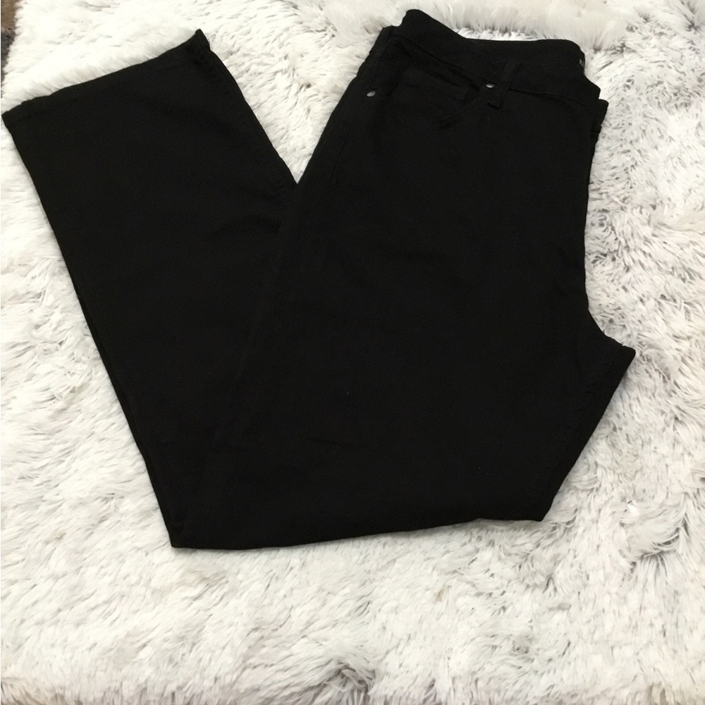 Riders by Lee Indigo deep dyed 5 pocket black jeans Woman’s size 18M